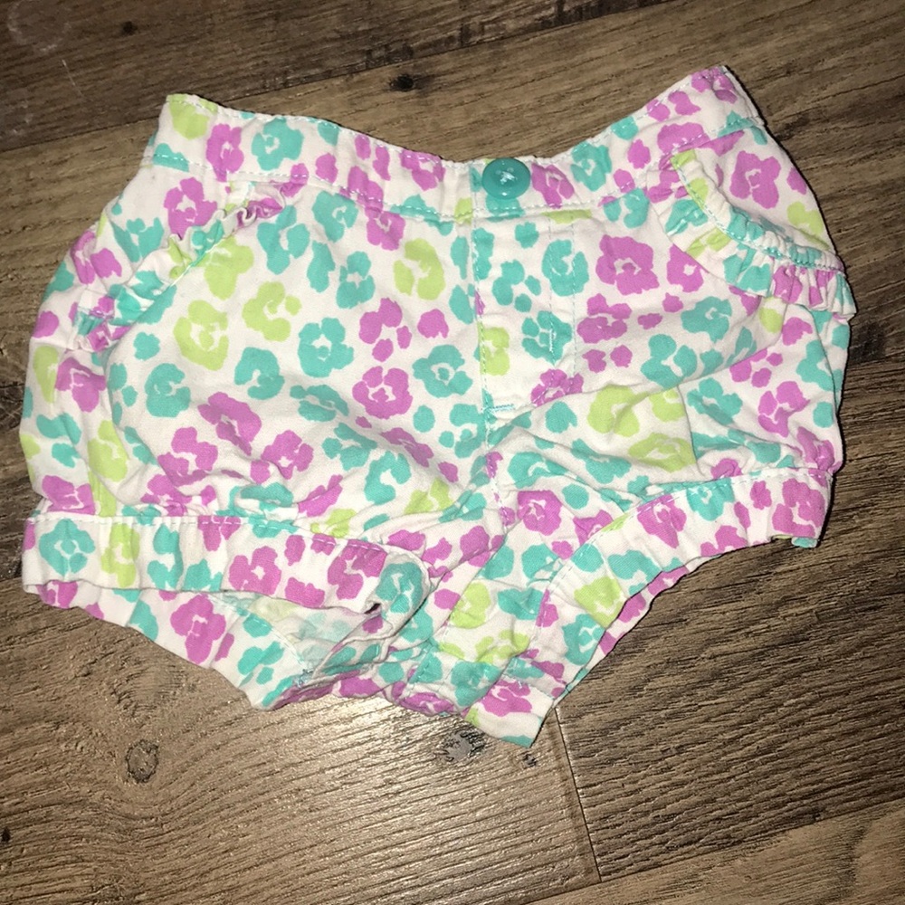 Cheetah print shorts